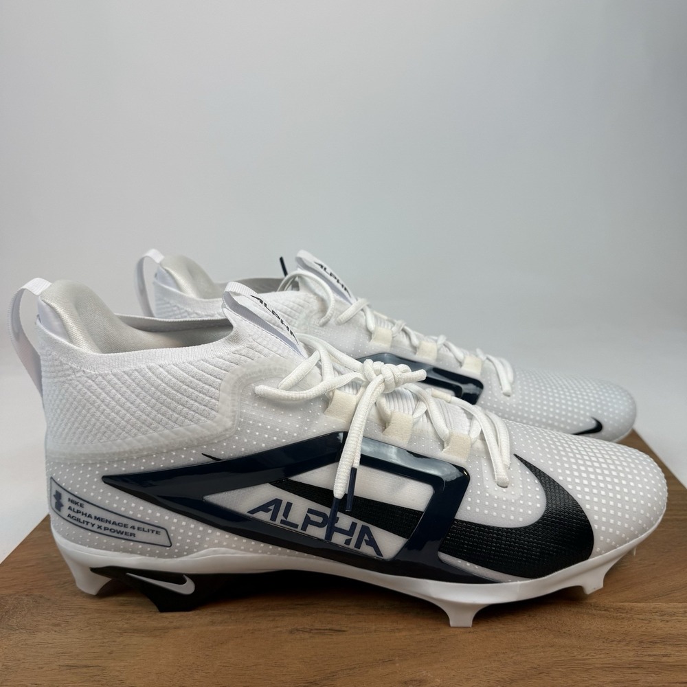 New Mens Nike Alpha Menace 4 Elite Athletic Football Cleats Shoes Sz 16 M